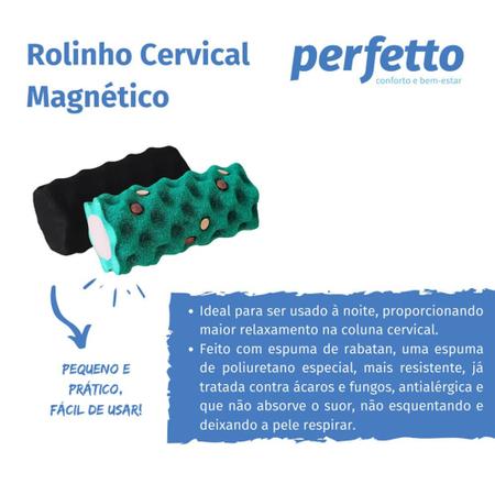 Imagem de Rolinho Cervical Magnético - Perfetto