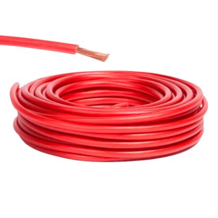 Rolo Cabo Technoise Nacional 9.00mm - (5 Metros Vermelho) Imagem de Rolo Cabo Technoise Nacional 9.00mm - (5 Metros Vermelho)