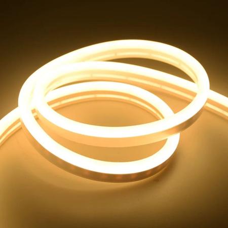 Imagem de Rolo de 5m de fita LED Mangueira Neon Corte 2,5cm Flexível 12v pronta entrega