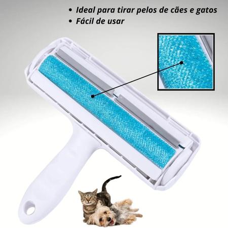 Rolo Removedor Tira Pelos Pet Cães & Gatos Sofá Roupa Carro - Home Pet -  Utensílios e Limpeza - Magazine Luiza