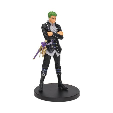 Roronoa Zoro Black One Piece Action Figure Estátua - Orotoy