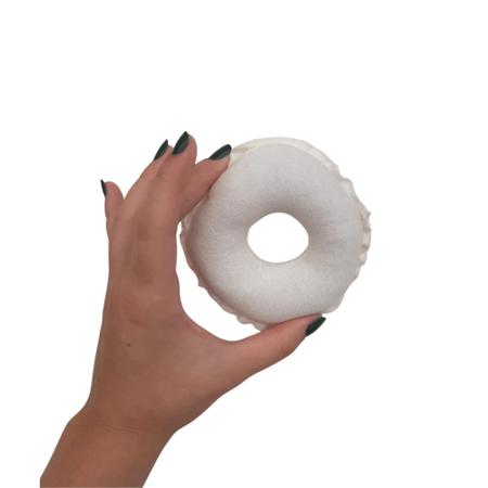 Rosquinhas De Peito Seios Amamentação Lavável 4 Unidades - Laços de Maria Imagem de Rosquinhas De Peito Seios Amamentação Lavável 4 Unidades