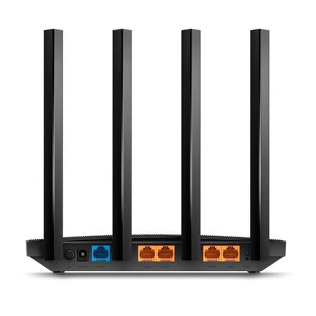 Imagem de Roteador TP-Link Archer C6 V4, AC1300, MU-MIMO, Wireless Dual Band, 4x Antenas, Portas 4x Gigabit (1x WAN, 4x LAN) - TPN0254