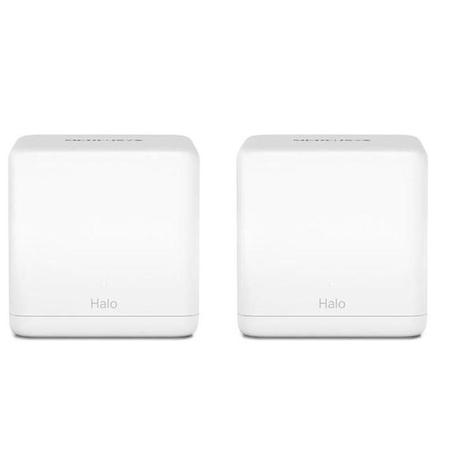 Imagem de Roteador Wi-Fi Mesh Mercusys Halo H30G. 867Mbps. 400Mbps. Kit com 2 Unidades