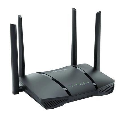 Imagem de Roteador Wi-fi Wireless Alta Potência 4 Antenas Internet ate 500 Mega 5dbi Dual Band 5g 2g