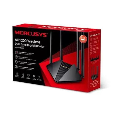 Imagem de Roteador Wireless Mr30g Gigabit Dual Band Ac1200 Mercusys