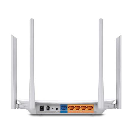 Imagem de Roteador Wireless TP-Link Archer C50-W  1267mbps, Dualband, 4 Portas LAN, 4 Antenas, Branco