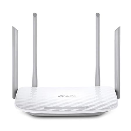 Imagem de Roteador Wireless TP-Link Archer C50-W  1267mbps, Dualband, 4 Portas LAN, 4 Antenas, Branco