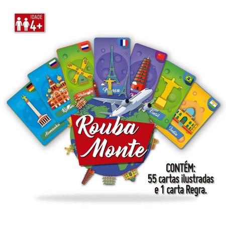 Jogo De Cartas Rouba Monte E Cia Princesas Disney em Promoção na