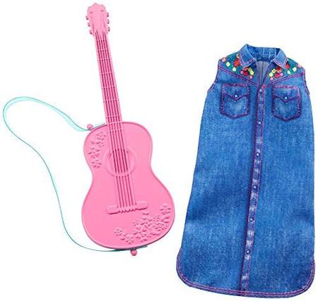 Imagem de Roupa Barbie Música Guitarra Multicor