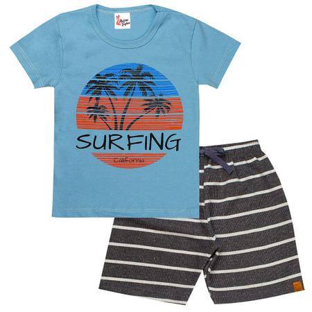 Conjunto Bebê Menino Verão Camisa Cambraia E Bermuda Moletinho Tropical 2  peças Tam M a GG - Paraíso - Loja de Roupa Infantil Para Meninas, Meninos e  Bebês