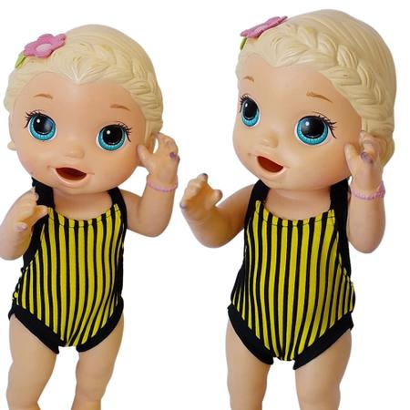 Kit Roupa Boneca Baby Alive - Fadinha