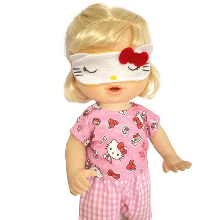 Roupa boneca Baby Alive Pijama curto menina - Pequena Stella Ateliê -  Pijama para Bebês - Magazine Luiza