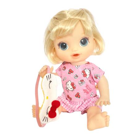 Roupa boneca Baby Alive Pijama curto menina - Pequena Stella Ateliê -  Pijama para Bebês - Magazine Luiza