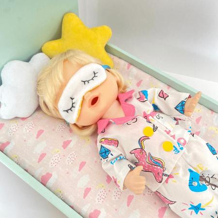 Roupa boneca Baby Alive Kit 5 peças Unicórnio - Pequena Stella - ateliê