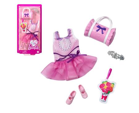 Roupa de Balé Minha Primeira Barbie Mattel - Boneca Barbie