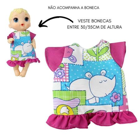 Roupa boneca Baby Alive e similares Conjunto gatinho