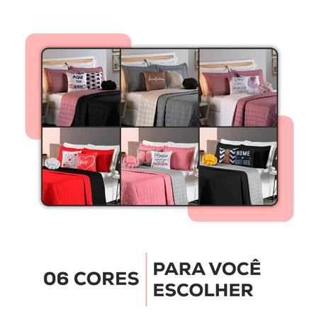 Roupa De Cama Casal Dupla Face Colcha Cobre Leito Bouti 8 Peças Premium com Almofadas Decorativa - F.V Enxovais Imagem de Roupa De Cama Casal Dupla Face Colcha Cobre Leito Bouti 8 Peças Premium com Almofadas Decorativa