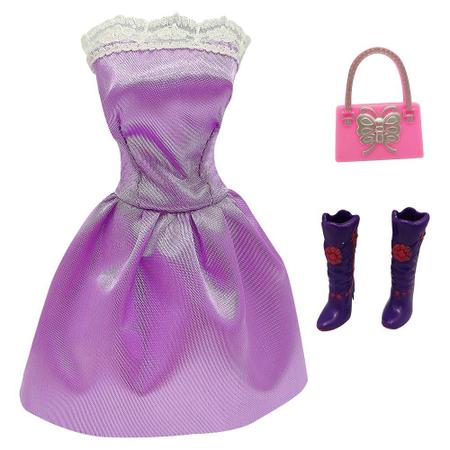 Imagem de Roupa e Acessórios para bonecas estilo Barbie Belinda