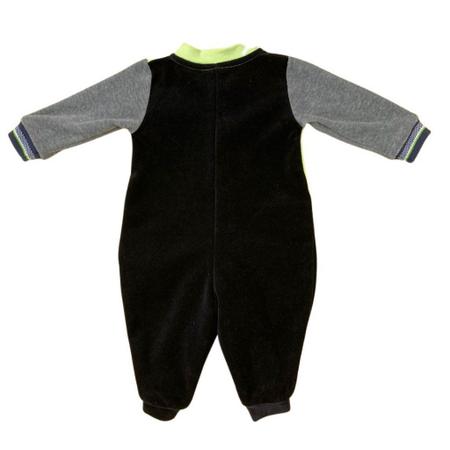 Roupa Infantil Macacão Masculino Manga Longa Paraiso 12947 Imagem de Roupa Infantil Macacão Masculino Manga Longa Paraiso 12947