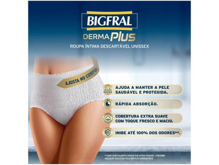 Imagem de Roupa Íntima Descartável Bigfral G e XG Premium - Pants 16 Unidades