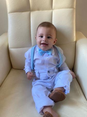 Roupa batizado com suspensorio 2025