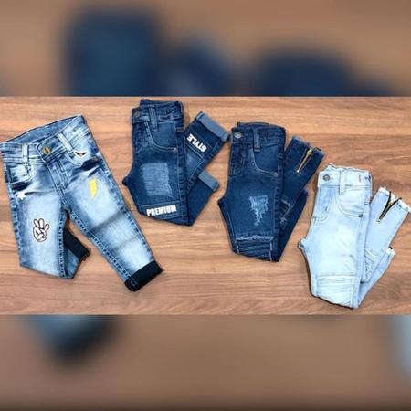 Roupa hotsell jeans infantil