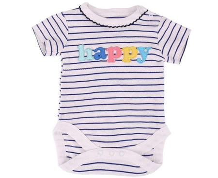 Roupa para Boneca Bebê Reborn Laura Baby Menino 590 - Azul/Amarelo