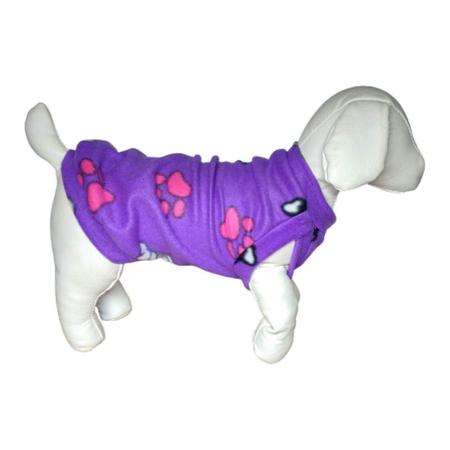 Imagem de Roupa Para Cachorro - Suéter De Inverno Roxo Gg