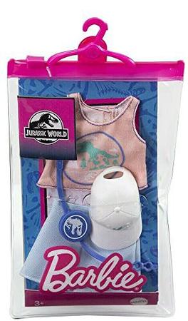Roupas de boneca inspiradas em Jurassic World Dominion estampas