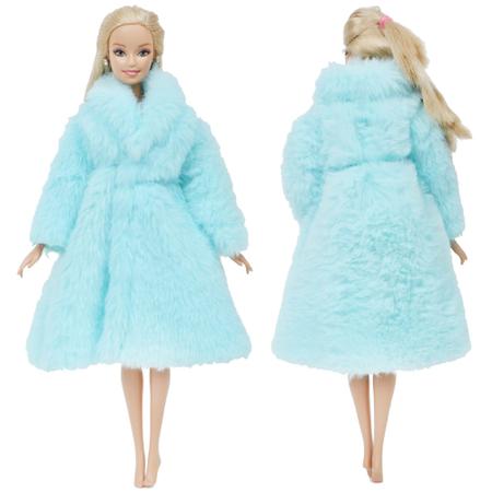 Roupas de Bonecas Vestidos de Princesa Casaco Sapatinhos Compatível com  Barbie Cinderela e Frozen - Sheilinha Confecção - Roupa de Boneca -  Magazine Luiza