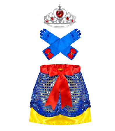 Imagem de Roupas de vestir de princesa Teuevayl para crianças de 3 a 6 anos