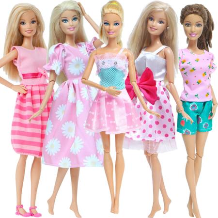 Kit 10 Roupinhas Roupas Para Boneca Barbie ou Frozen, Magalu Empresas