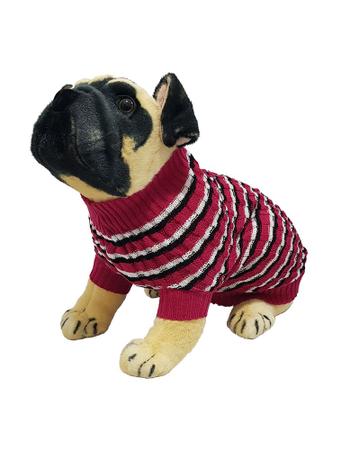 Imagem de Roupinha Pet Katlen Tricot Canetran Listra