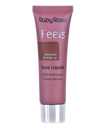 Imagem de Ruby Rose Base Liquida Feels Chocolate Amargo 40 RR-8053-CCO40