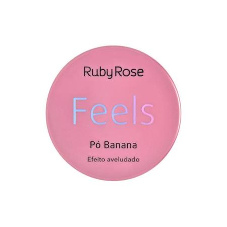 Ruby Rose Feels Po Solto Aveludado Banana 8,5 G Imagem de Ruby Rose Feels Po Solto Aveludado Banana 8,5 G