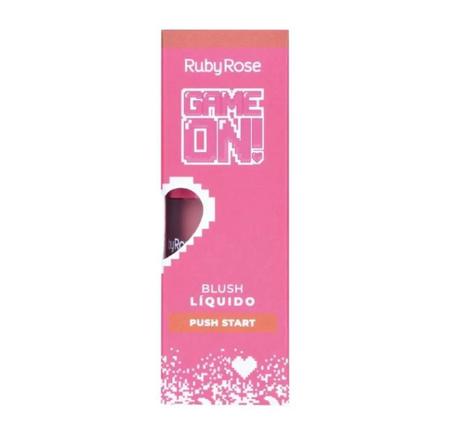Ruby Rose Game On! Push Start - Blush Líquido 3,5ml Imagem de Ruby Rose Game On! Push Start - Blush Líquido 3,5ml