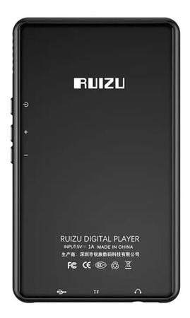 Imagem de Ruizu H6 Mp4 Player 16gb Android Com Bluetooth 5.0 Wifi Preto