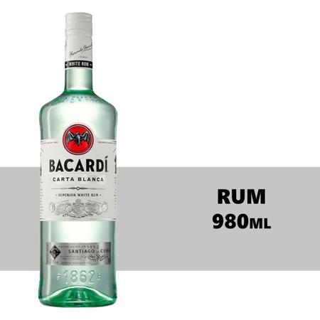 Imagem de Rum Nacional Bacardi Carta Blanca 980ml