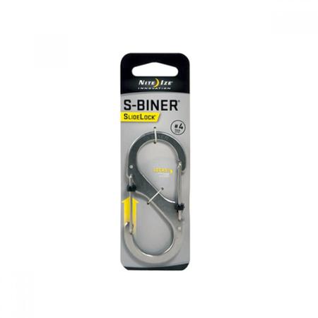 Imagem de S-Biner Trava Slidelock 4 Em Aço Inox - Lsb4-11-R3 Nite Ize