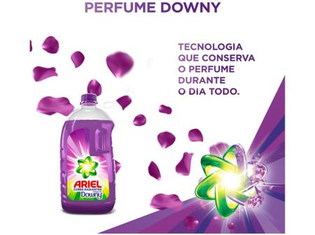 Imagem de Sabão Líquido Ariel Cores Radiantes Toque de Downy - 3L