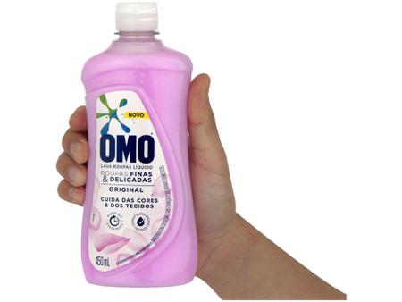 Imagem de Sabão Líquido Omo Roupas Finas e Delicadas  - Original 450ml