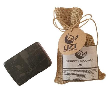 Imagem de Sabonete Artesanal contra Oleosidade a base de carvão ativado 100% Natural 90g