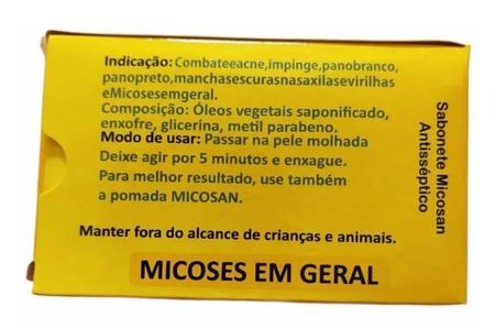 Imagem de Sabonete Barra Micosan 90g Apinil Combate Micoses