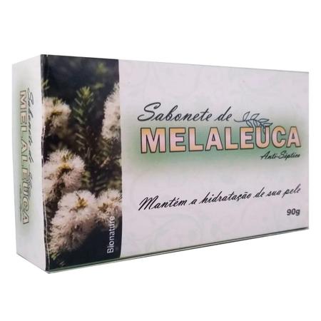 Imagem de Sabonete de Melaleuca 90g antifugico em barra bionature