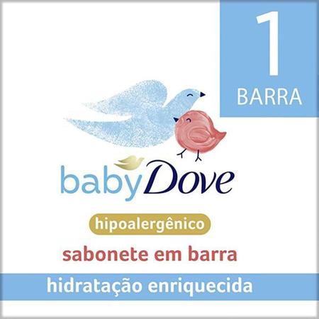 Imagem de Sabonete em Barra Baby Dove Hidratação Enriquecida 75g