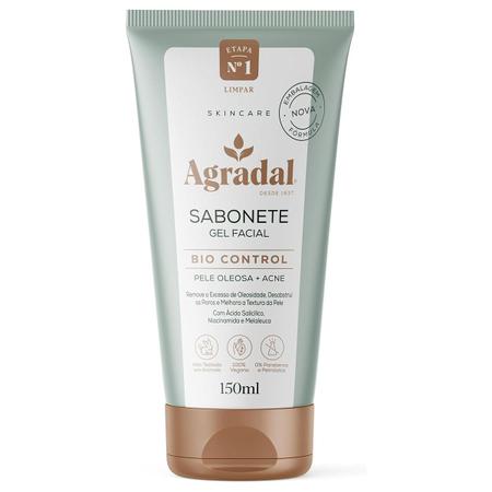 Sabonete Gel Facial Bio Control C/ Melaleuca Agradal 150ml Imagem de Sabonete Gel Facial Bio Control C/ Melaleuca Agradal 150ml