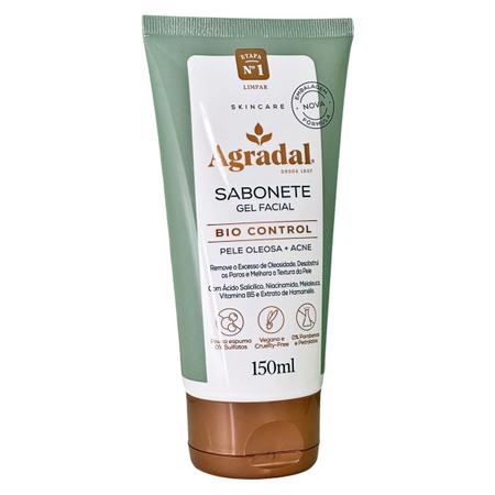 Sabonete Gel Facial Bio Control C/ Melaleuca Agradal 150ml Imagem de Sabonete Gel Facial Bio Control C/ Melaleuca Agradal 150ml