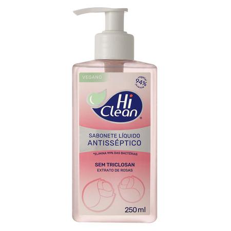 Imagem de Sabonete Líquido Antisséptico Hi Clean Rosas