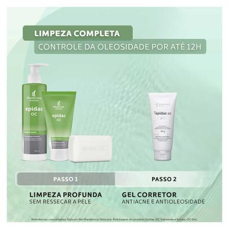 Imagem de Sabonete Líquido Facial Mantecorp Skincare  Epidac OC